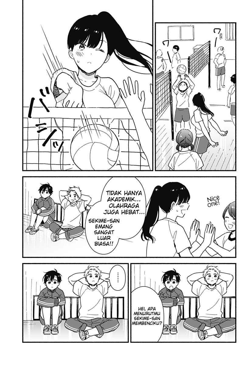 Sekimen Shinaide Sekime-san (Serialization) Chapter 1 Gambar 7