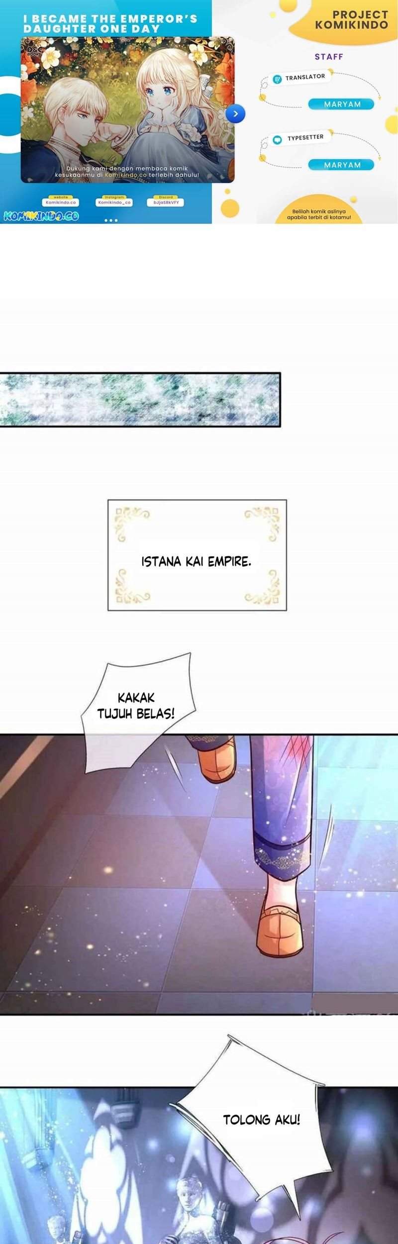 Baca Komik I Became The Emperor’s Daughter One Day Chapter 72 Gambar 1