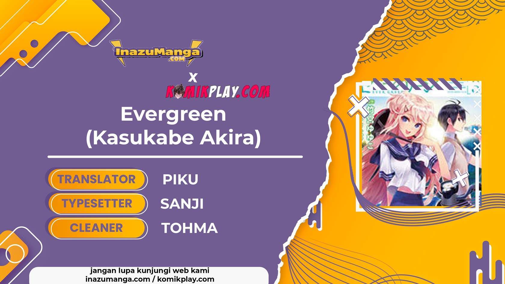 Baca Komik Evergreen (Kasukabe Akira) Chapter 2 Gambar 1