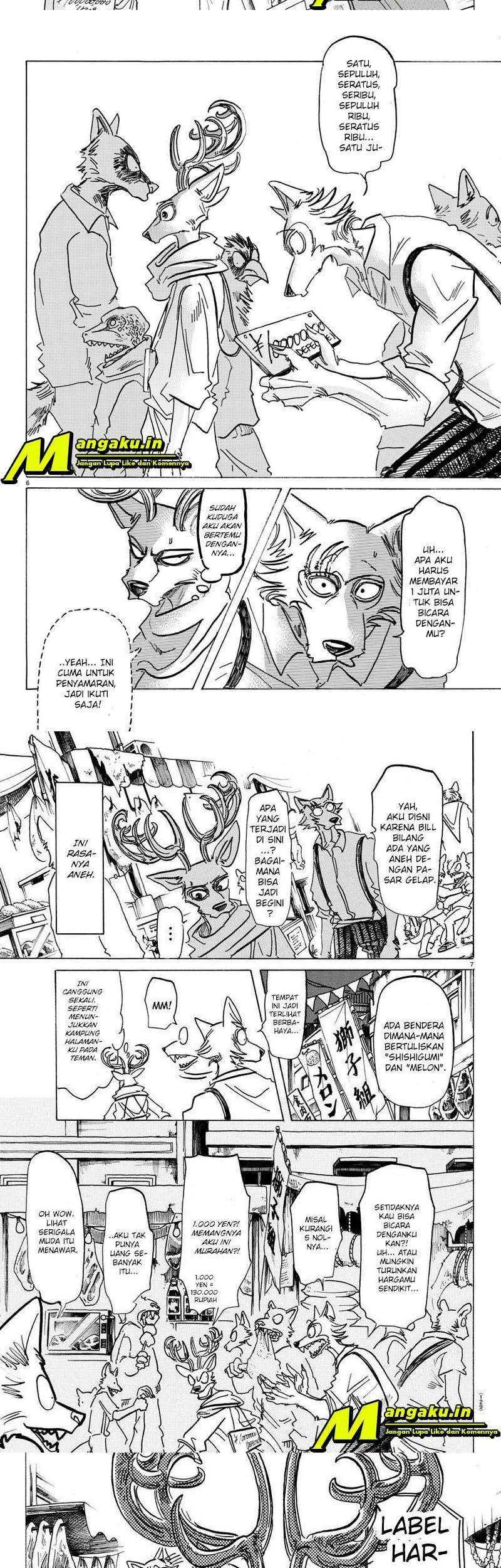 Beastars Chapter 158 Gambar 5