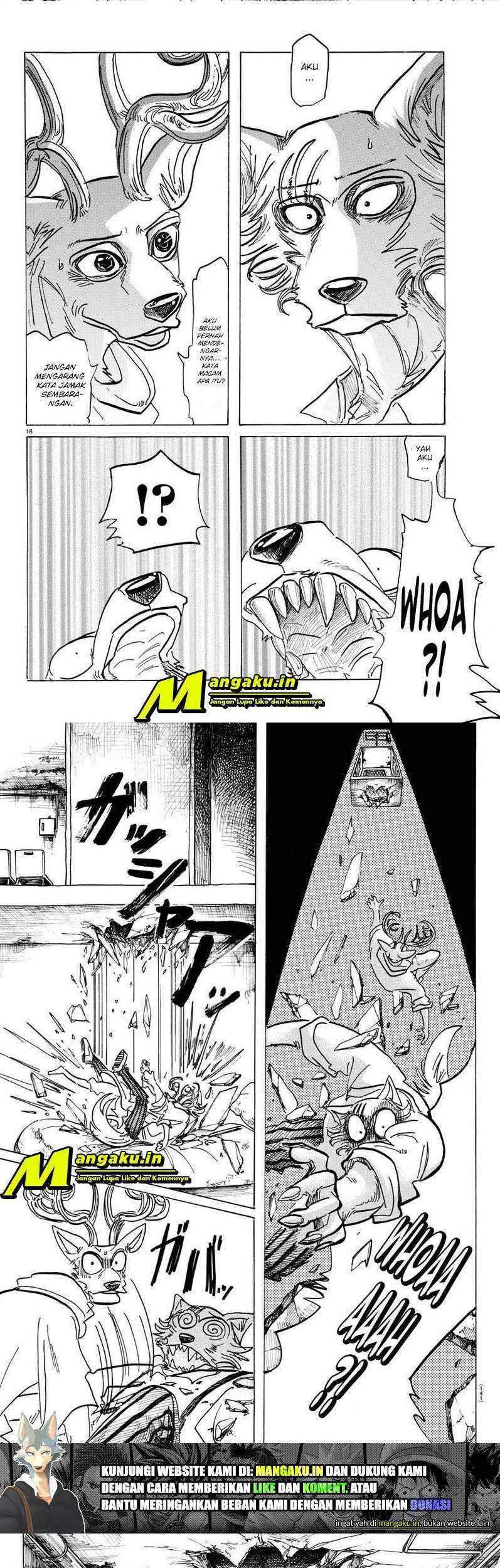 Beastars Chapter 158 Gambar 12