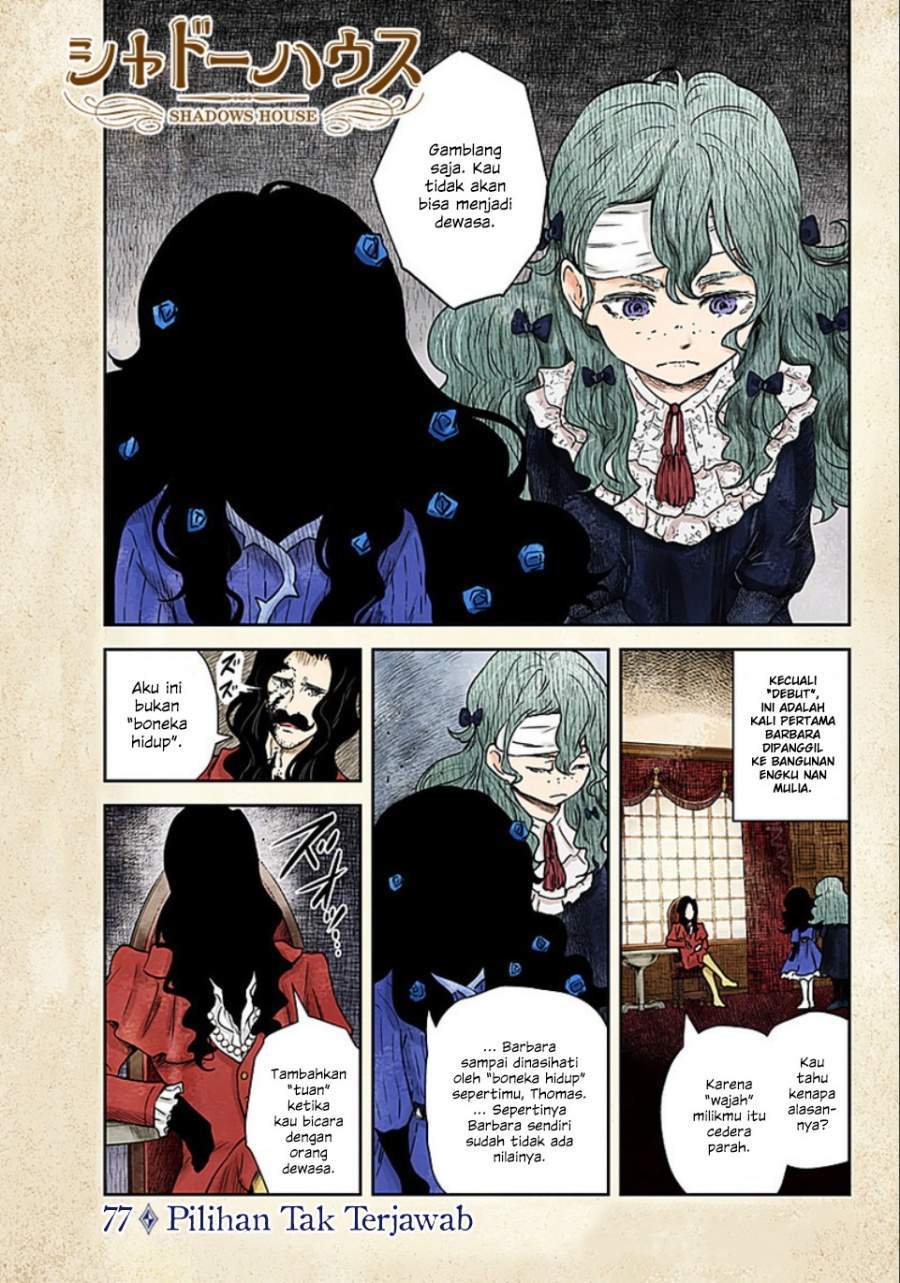 Baca Komik Shadows House Chapter 77 Gambar 1