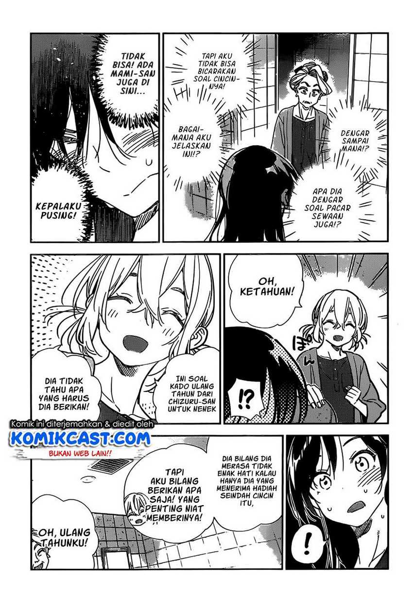 Kanojo Okarishimasu Chapter 208 Gambar 15