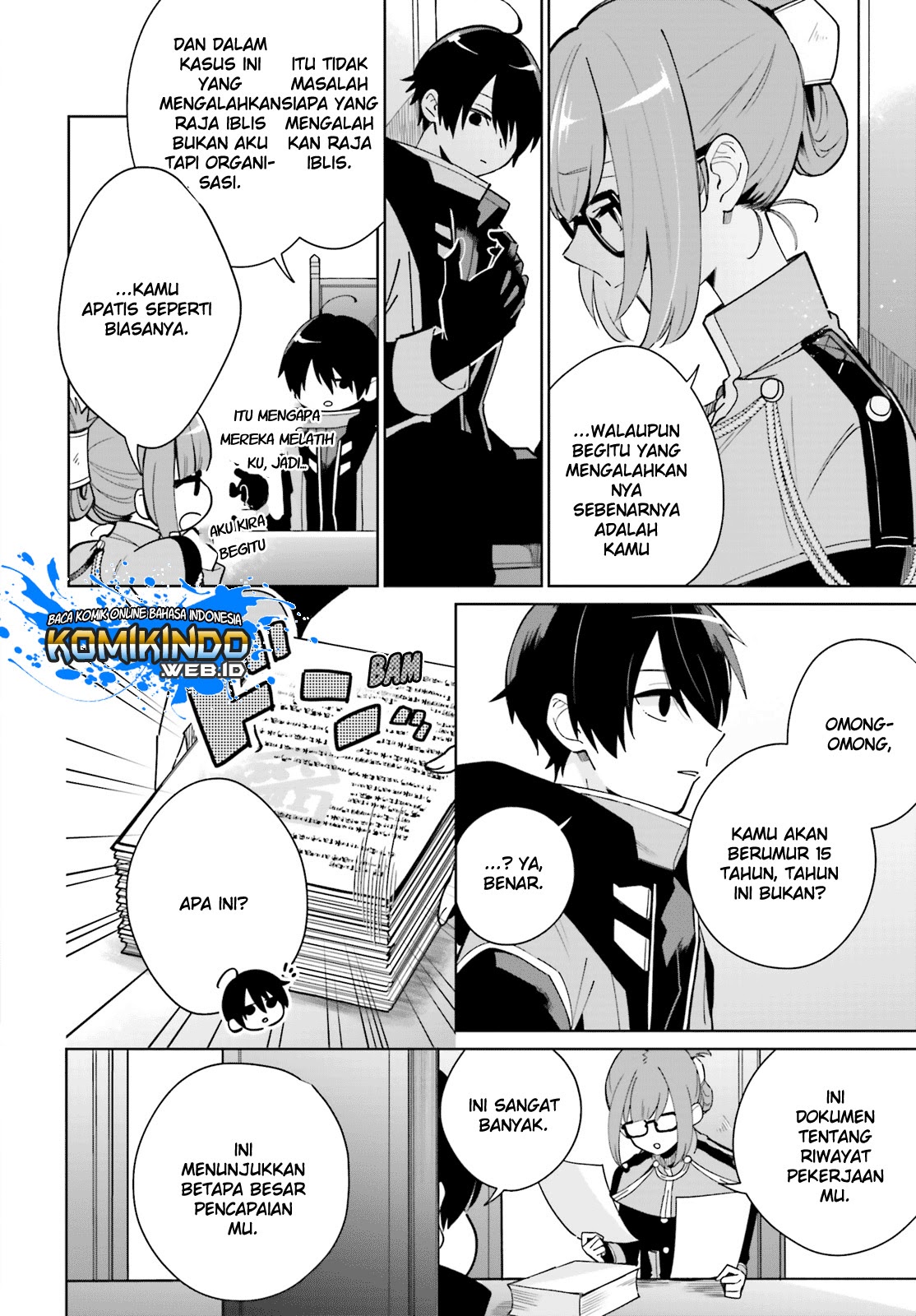 Kage no Eiyuu no Nichijou-tan Chapter 1.1 Gambar 10