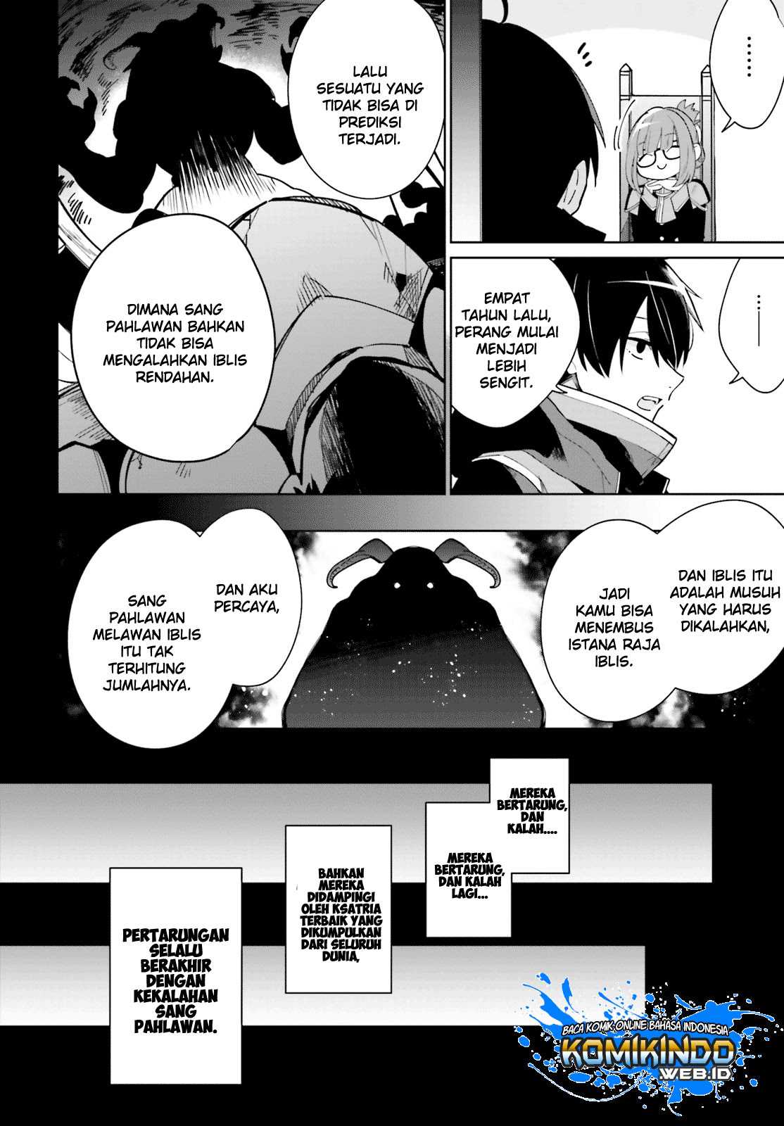 Kage no Eiyuu no Nichijou-tan Chapter 1.1 Gambar 14