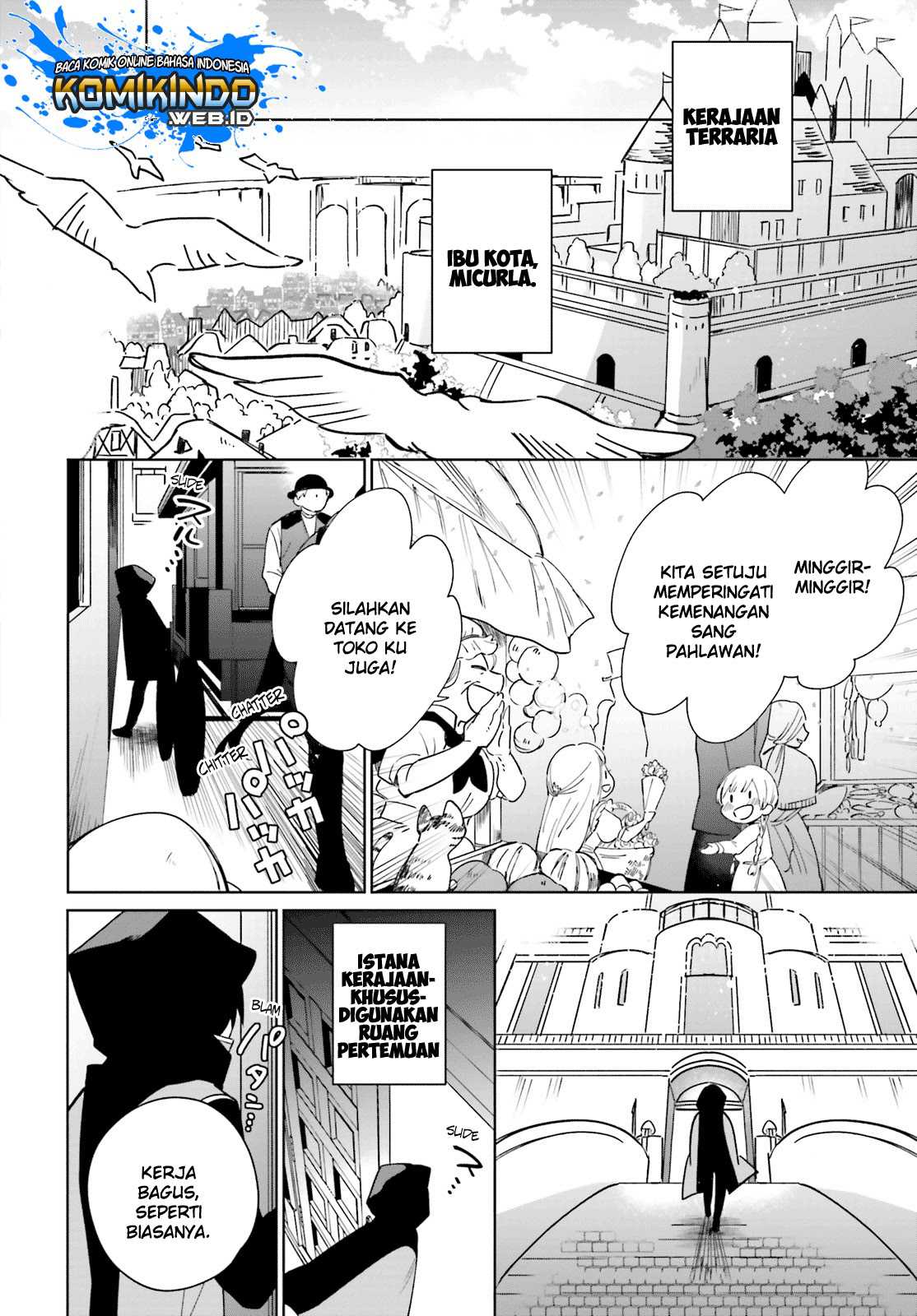 Kage no Eiyuu no Nichijou-tan Chapter 1.1 Gambar 8