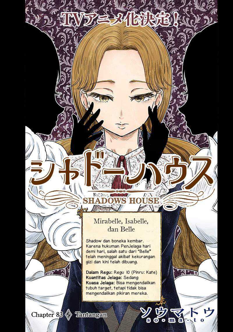 Baca Komik Shadows House Chapter 83 Gambar 1