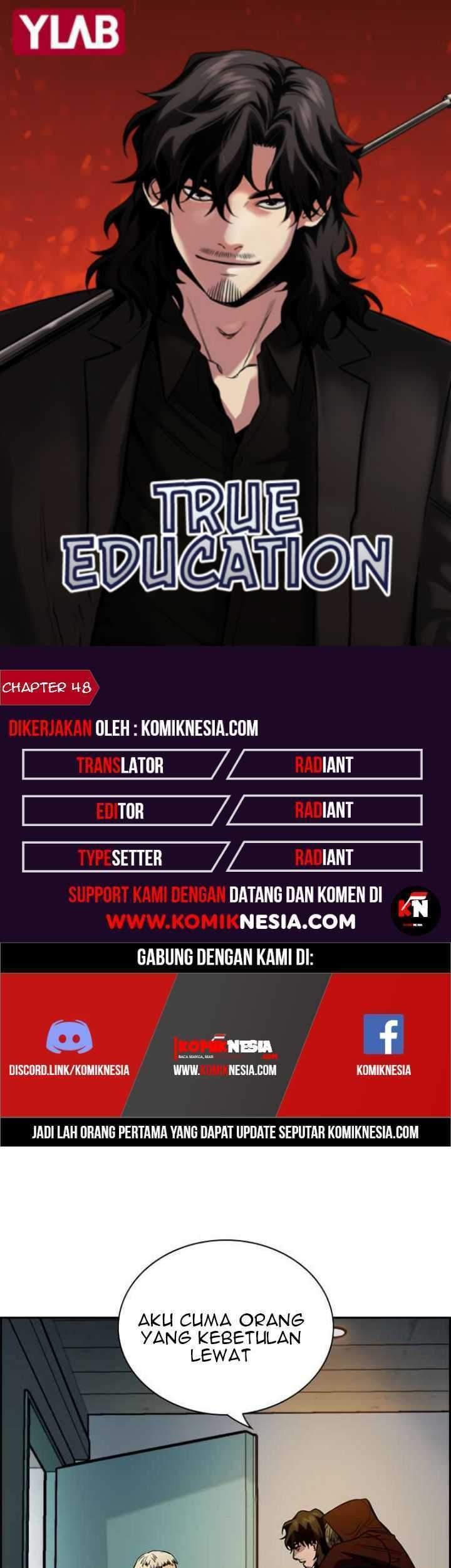 Baca Komik True Education Chapter 48 Gambar 1