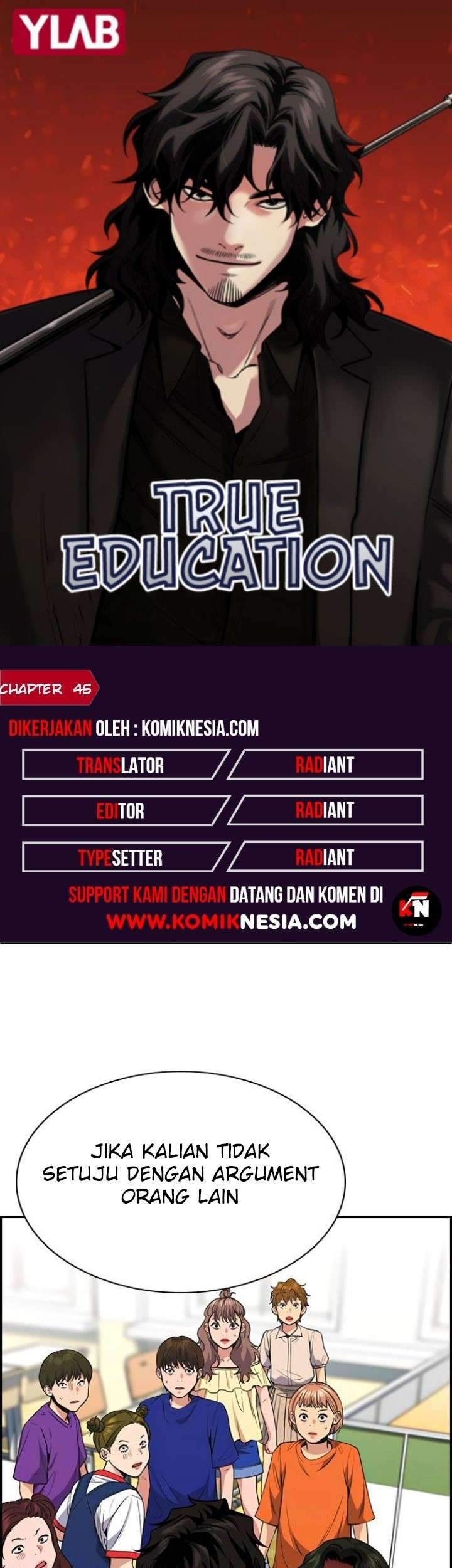 Baca Komik True Education Chapter 45 Gambar 1