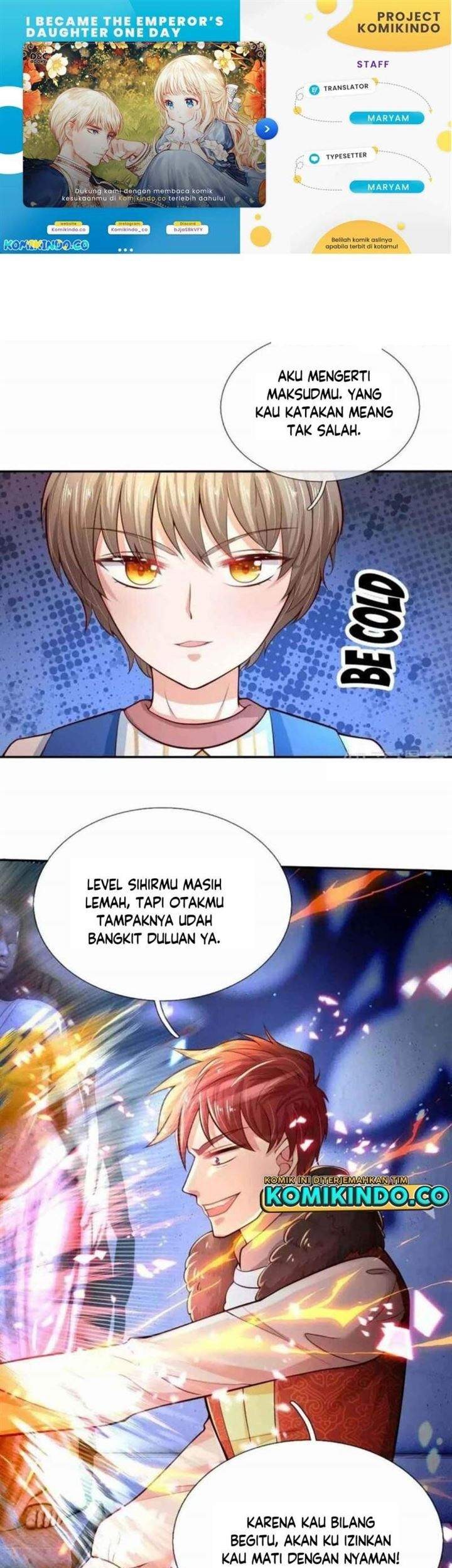 Baca Komik I Became The Emperor’s Daughter One Day Chapter 74 Gambar 1