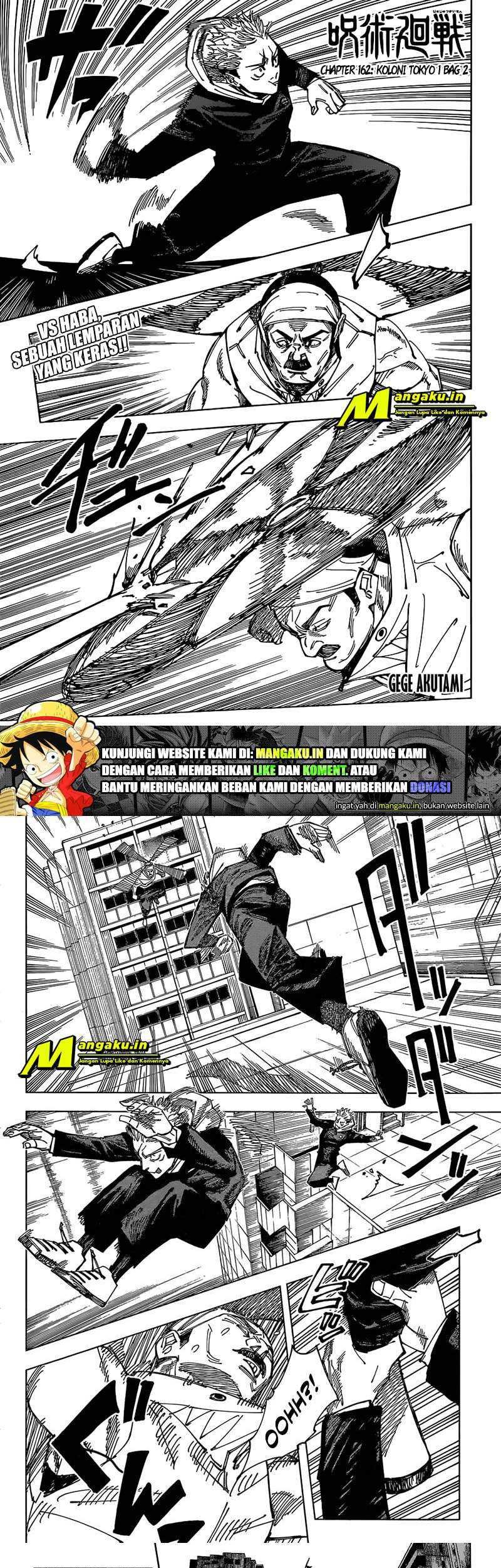 Baca Komik Jujutsu Kaisen Chapter 162 Gambar 1
