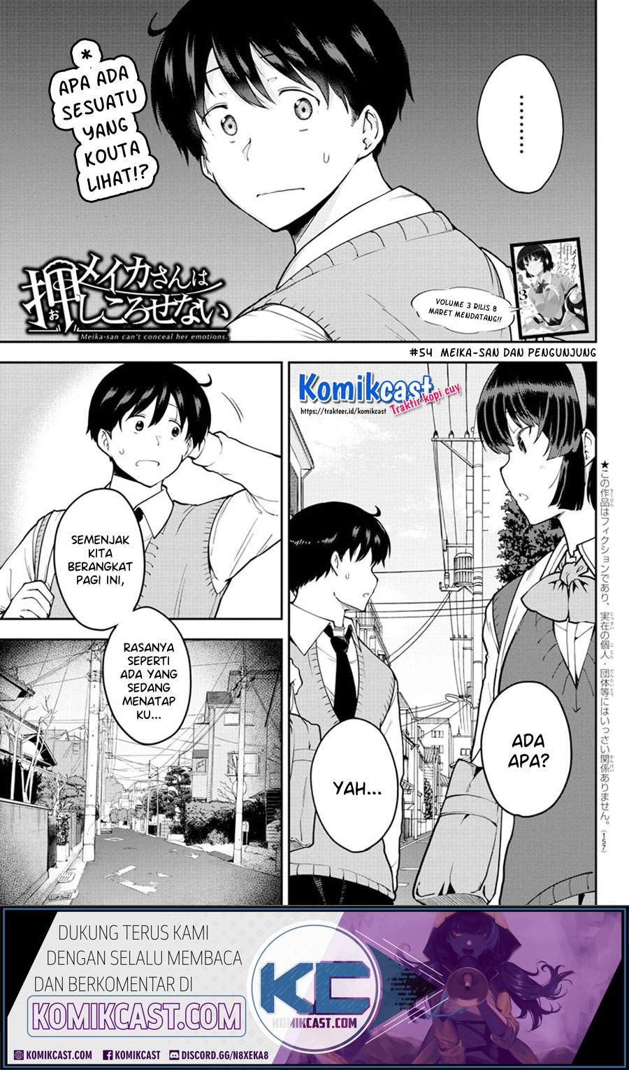 Baca Manga Meika-san Can’t Conceal Her Emotions Chapter 54 Gambar 2