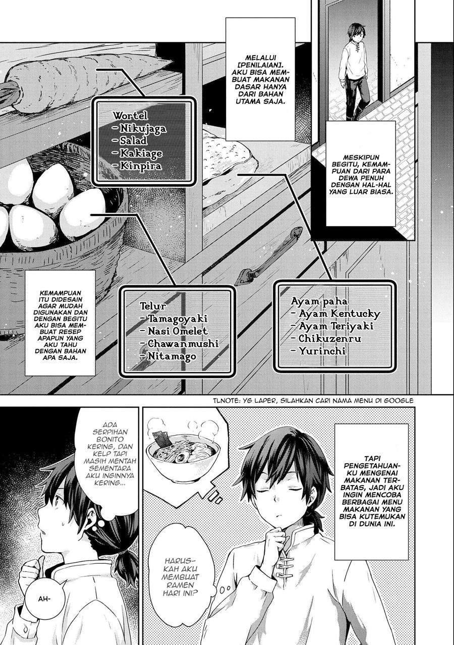 Isekai Ni Teni Shitara Yama No Naka Datta. Handou De Tsuyo Sayor Chapter 3 Gambar 4