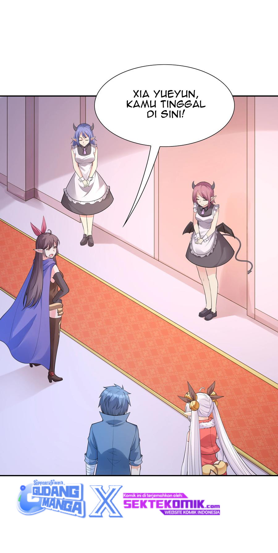 My Harem Is Entirely Female Demon Villains Chapter 12 Gambar 49