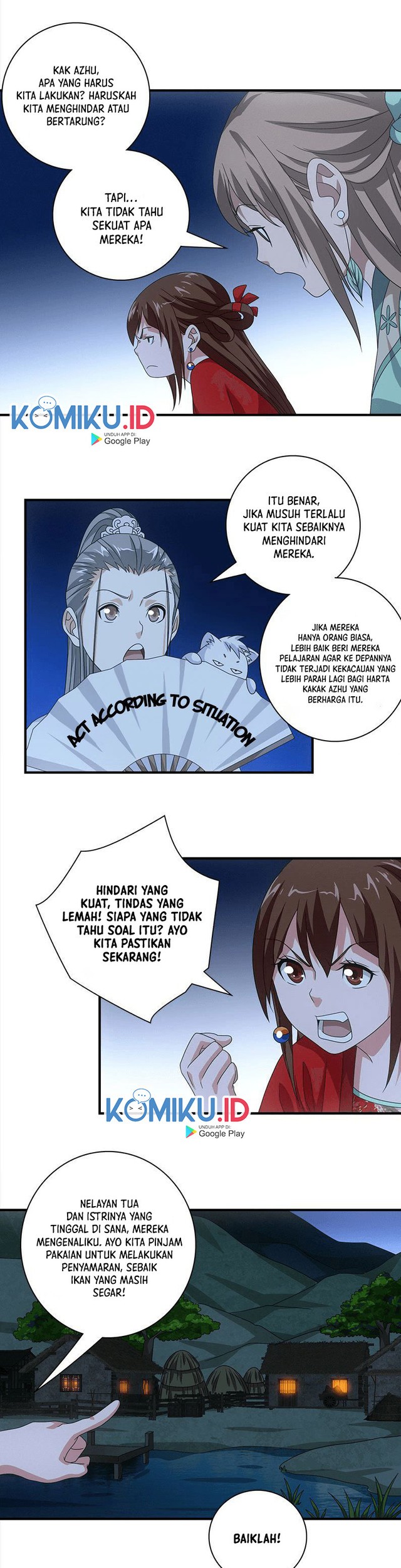 Demi-Gods and Semi-Devils Chapter 74 Gambar 5