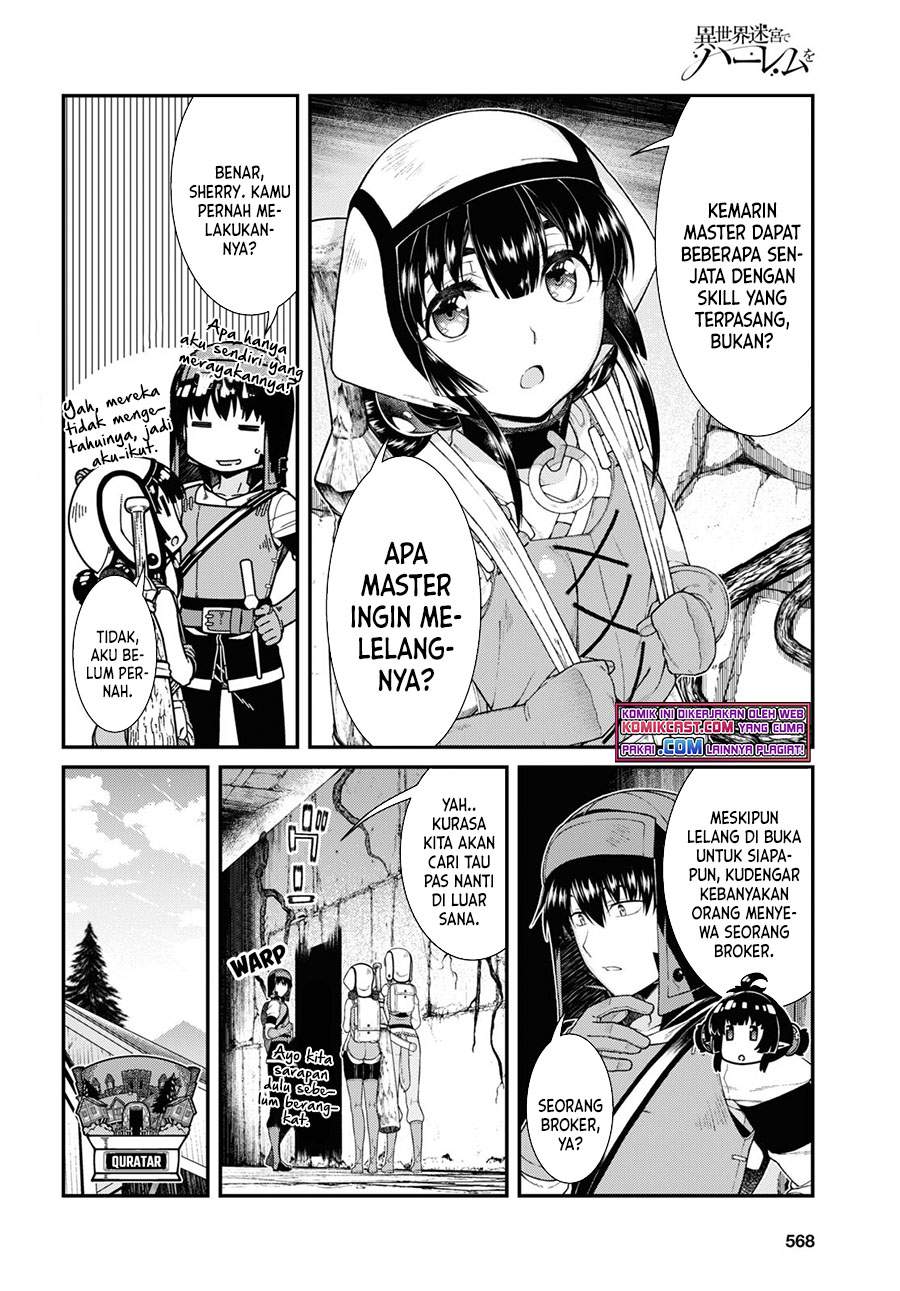 Baca Isekai Meikyuu de Harem wo Chapter 52 Gambar 2