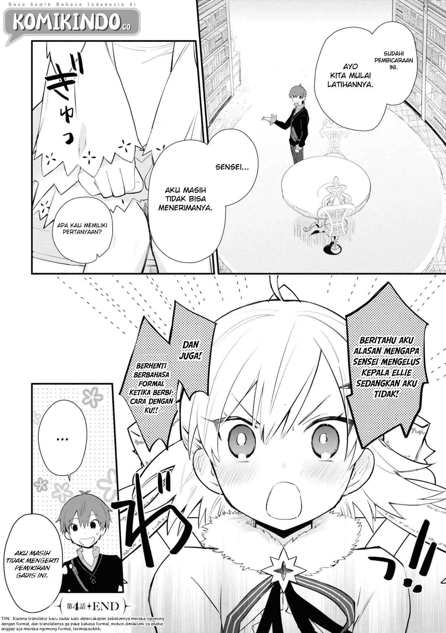 Koujo Denka no Kateikyoushi Chapter 04 Gambar 21