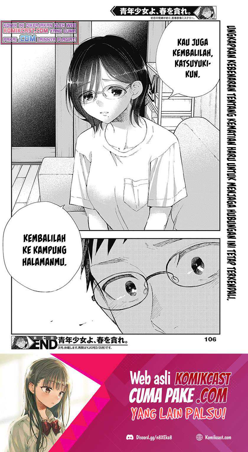 Seinen Shoujo yo Haru wo Musabore Chapter 07 Gambar 19