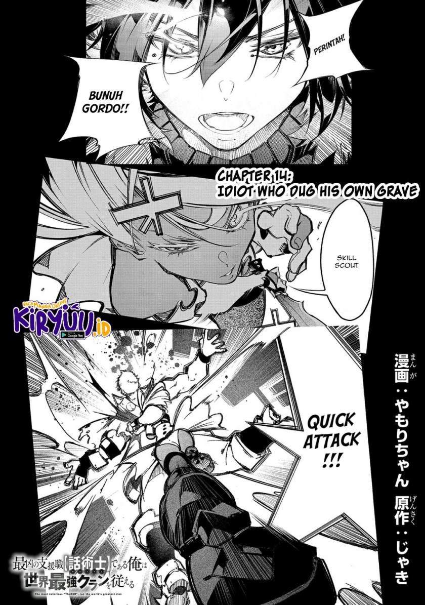Baca The Most Notorious “Talker” Runs the World’s Greatest Clan Chapter 14 Gambar 2