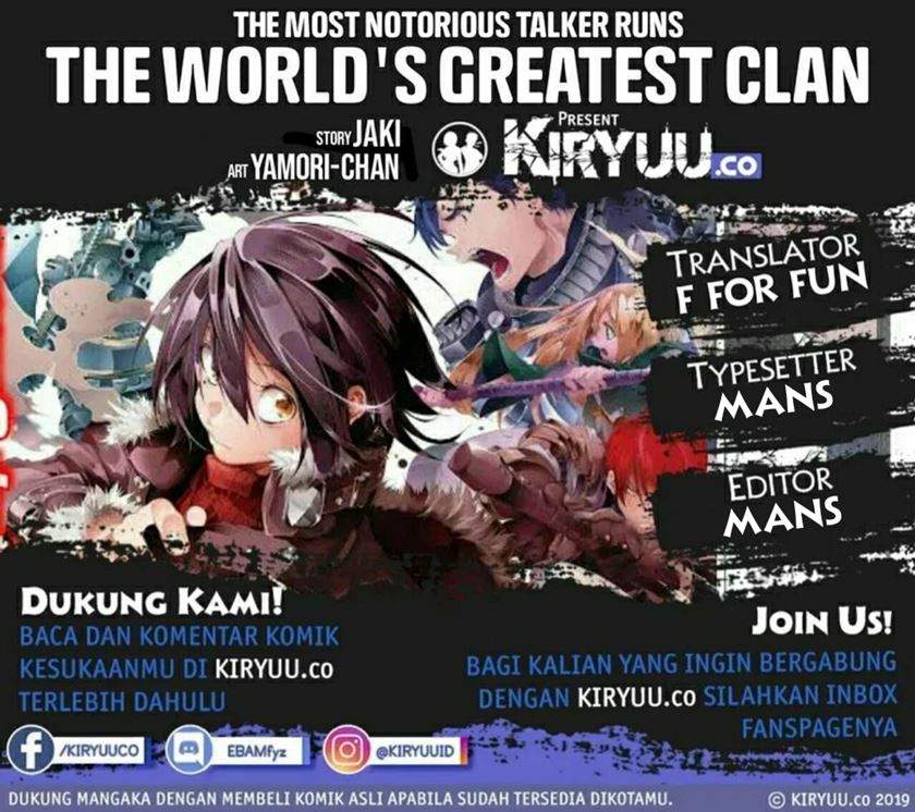 Baca Komik The Most Notorious “Talker” Runs the World’s Greatest Clan Chapter 9 Gambar 1
