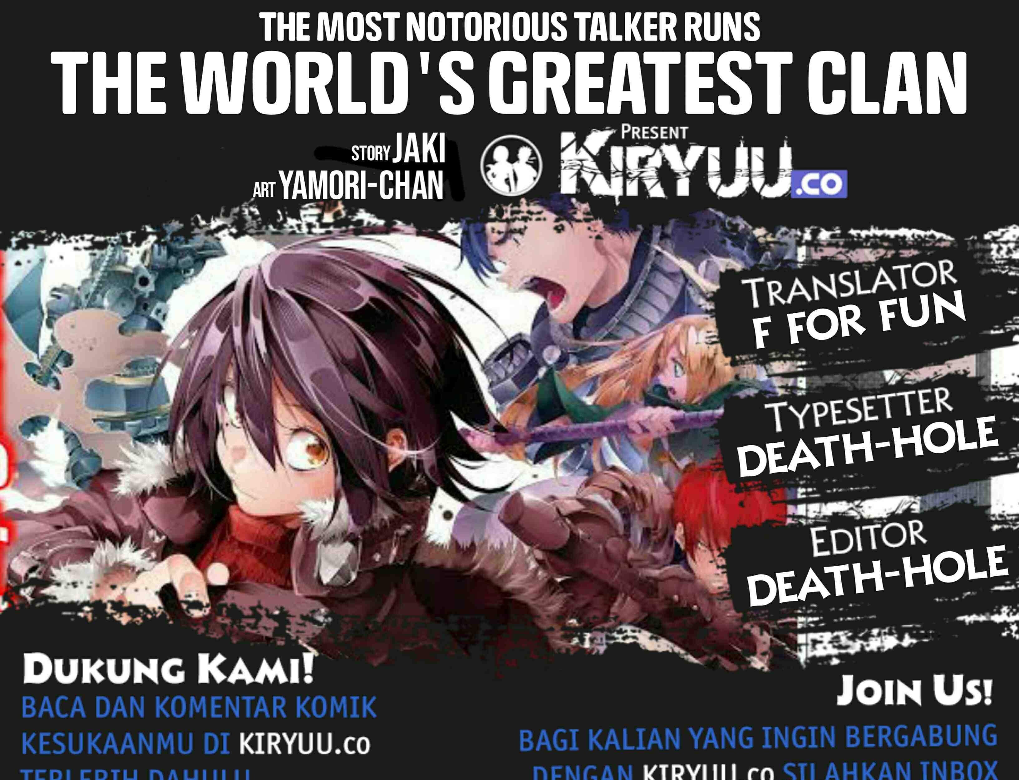 Baca Komik The Most Notorious “Talker” Runs the World’s Greatest Clan Chapter 4 Gambar 1