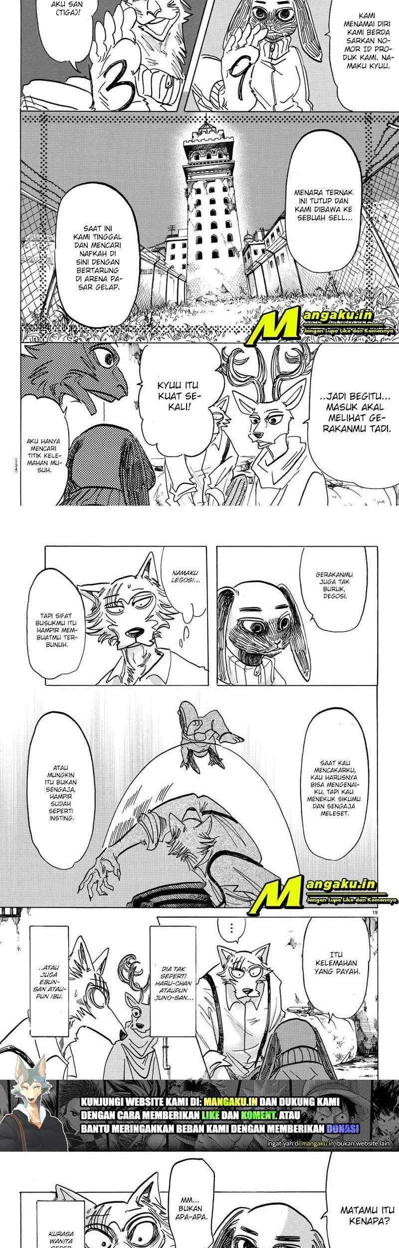 Beastars Chapter 159 Gambar 11