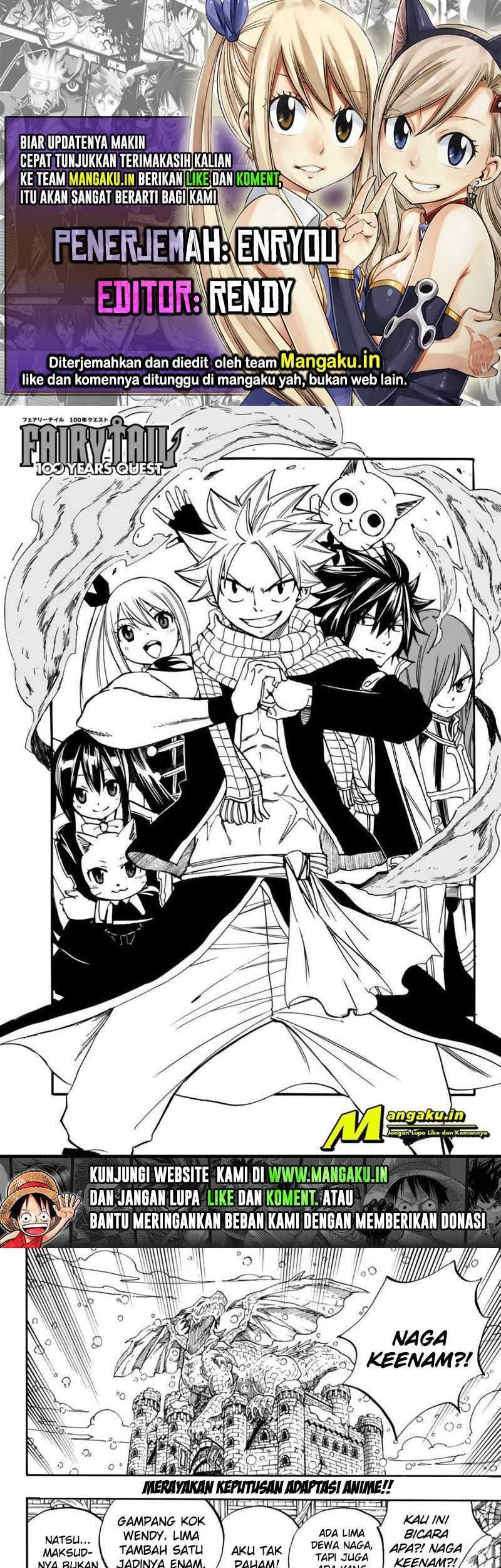 Baca Komik Fairy Tail: 100 Years Quest Chapter 93 Gambar 1