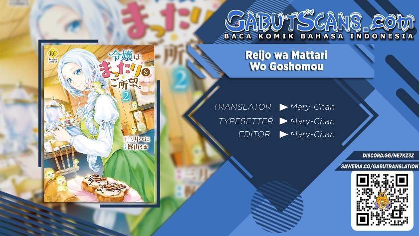Baca Komik Milady Just Wants to Relax Chapter 21.2 Gambar 1