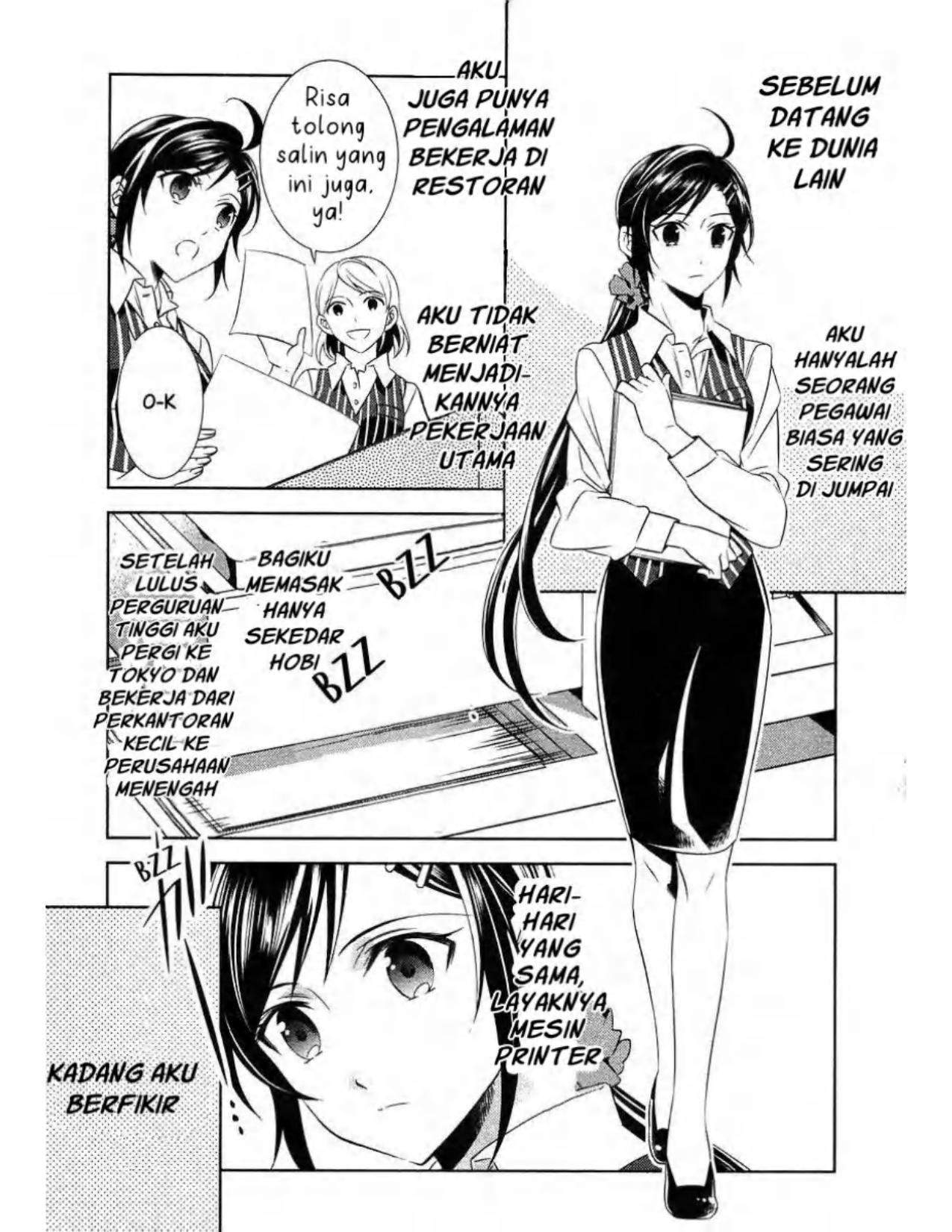 Baca Komik Isekai de Café wo Kaiten Shimashita Chapter 7 Gambar 1