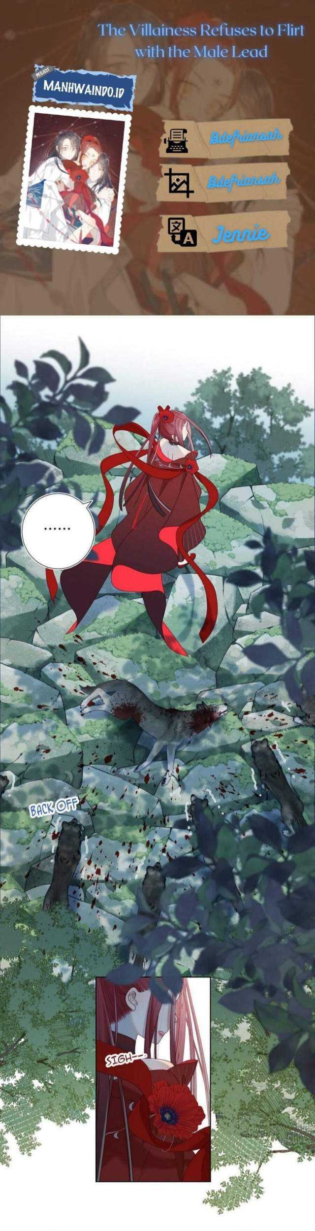 Baca Komik The Villainess Refuses to Flirt with the Male Lead Chapter 21 Gambar 1