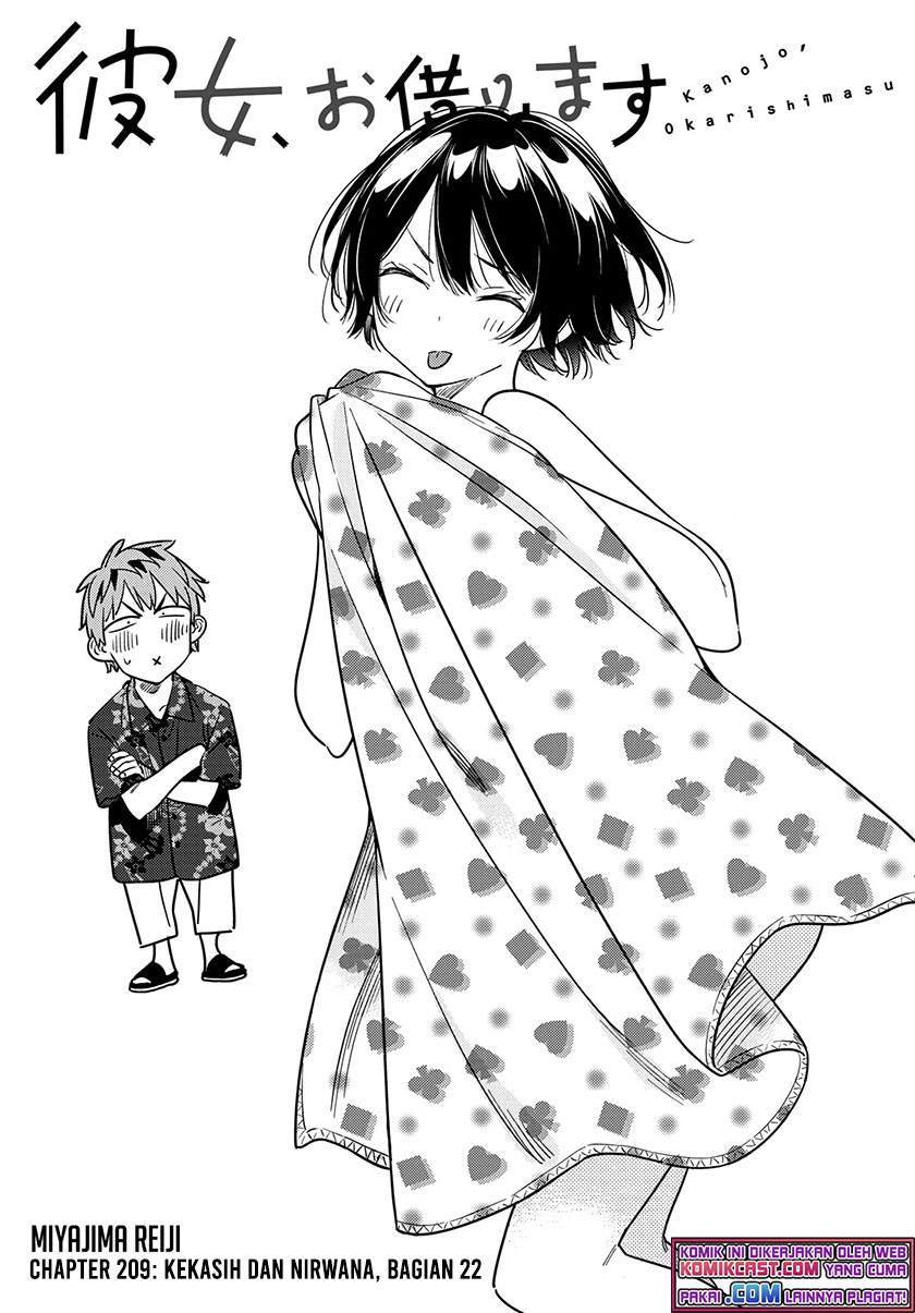 Kanojo Okarishimasu Chapter 209 Gambar 3