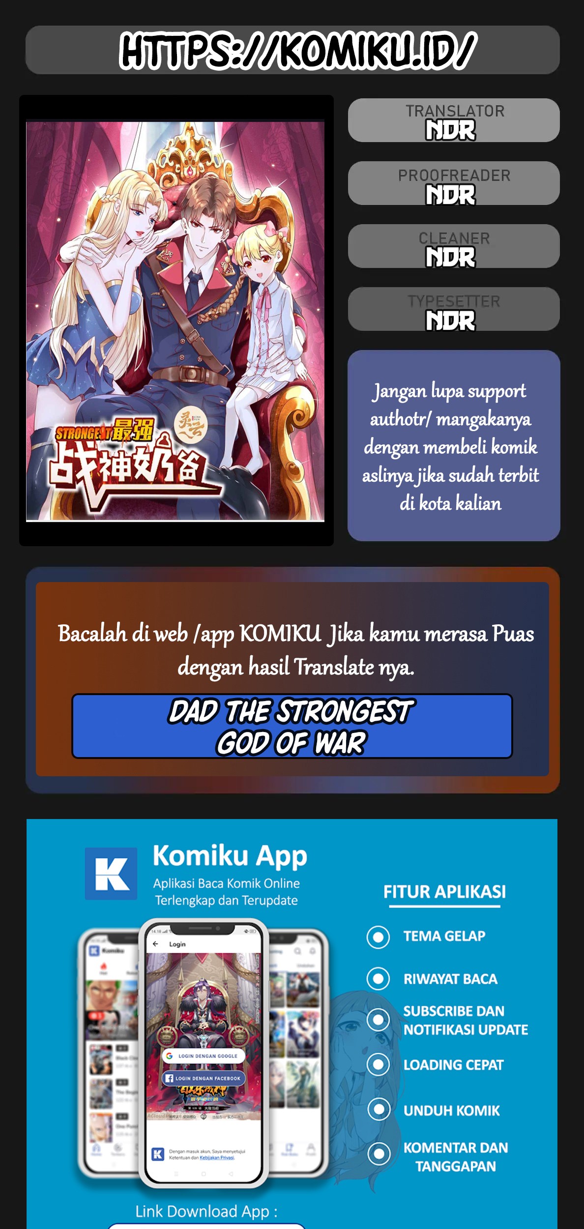Baca Komik Dad the Strongest God of War Chapter 28 Gambar 1