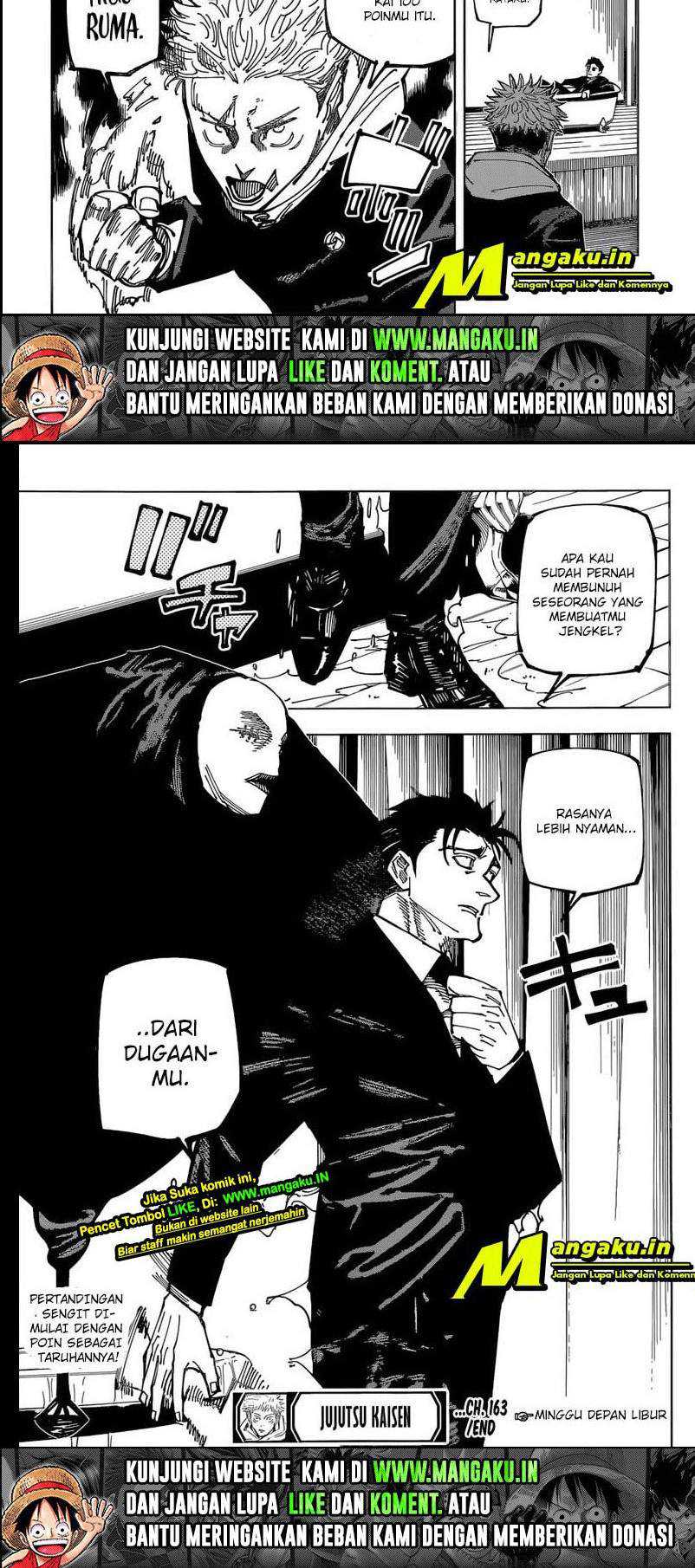 Jujutsu Kaisen Chapter 163 Gambar 13