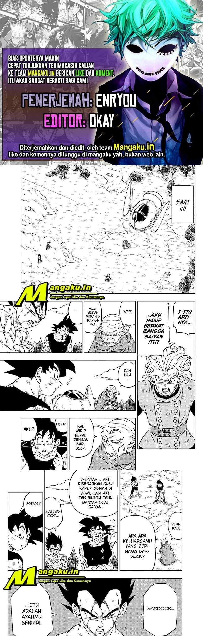 Baca Komik Dragon Ball Super Chapter 77.2 Gambar 1