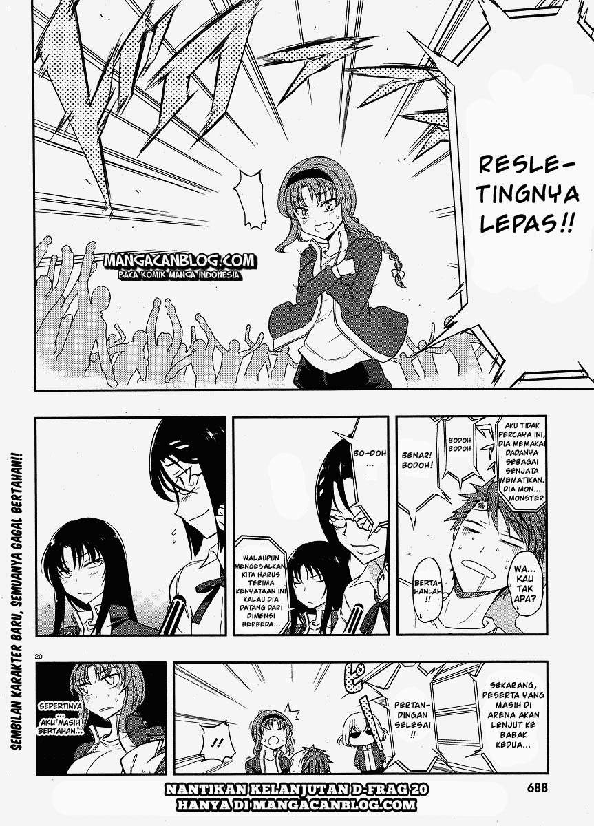 D-Frag Chapter 19 Gambar 20