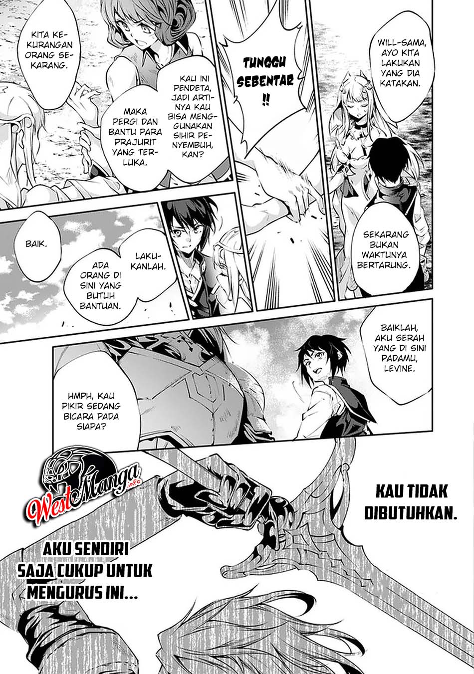 Kamigami ni Sodaterare Shimo no, Saikyou to Naru Chapter 19 Gambar 22