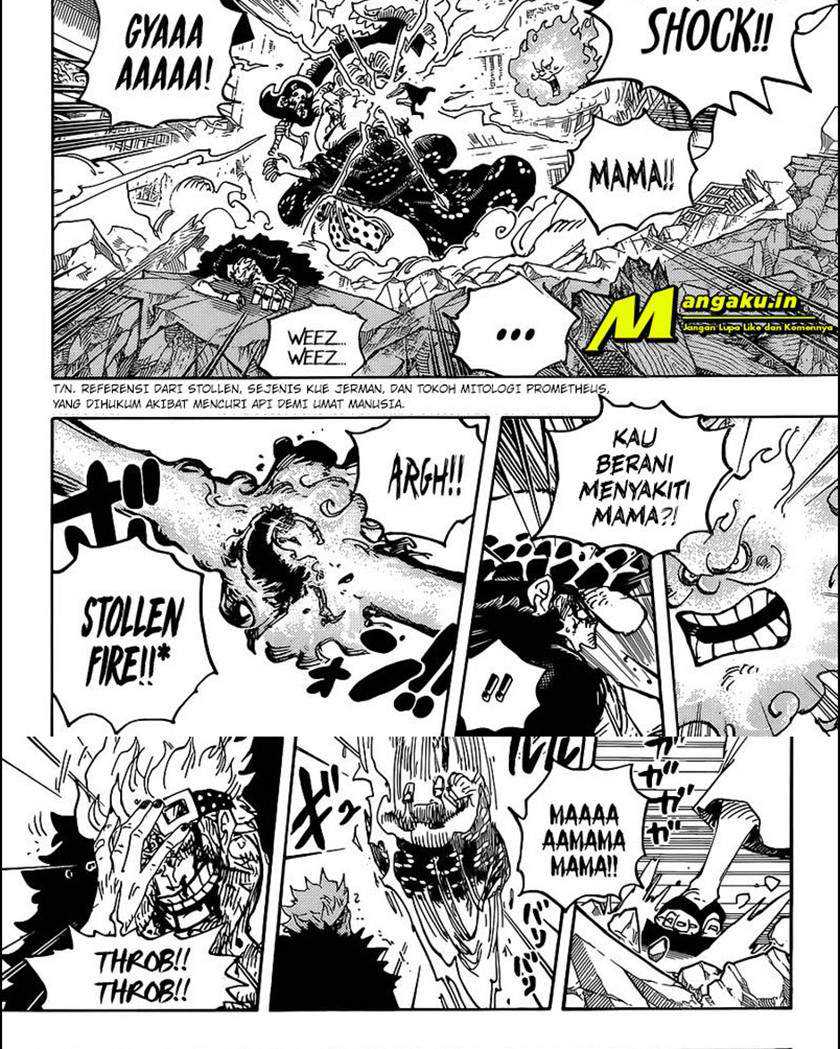 One Piece Chapter 1029 HD Gambar 8