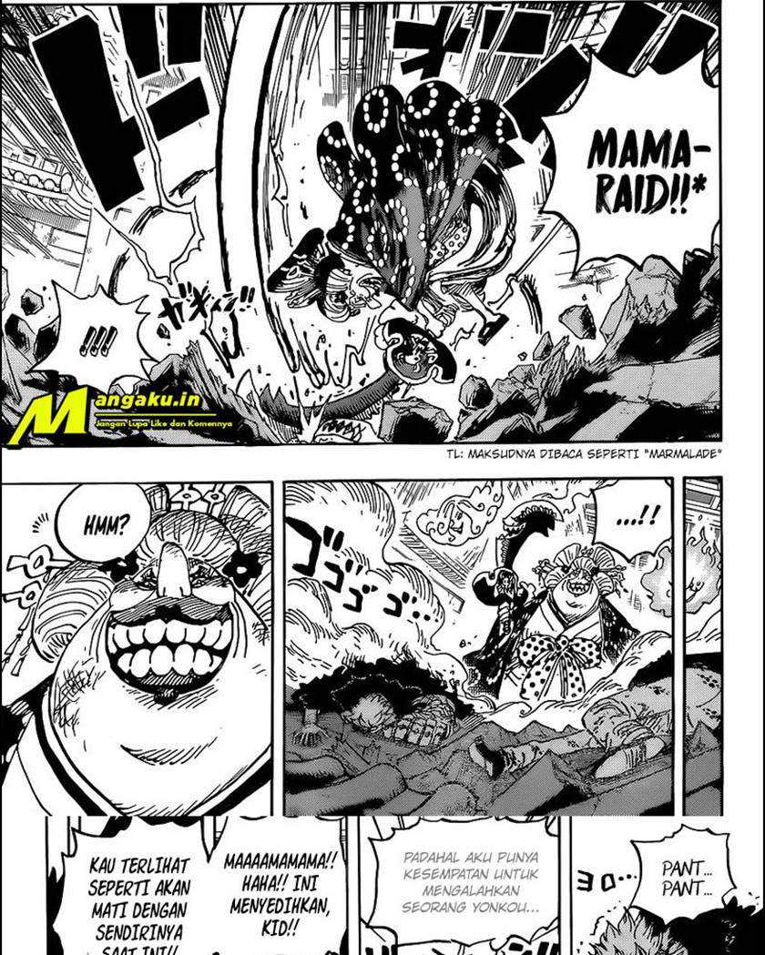 One Piece Chapter 1029 HD Gambar 9