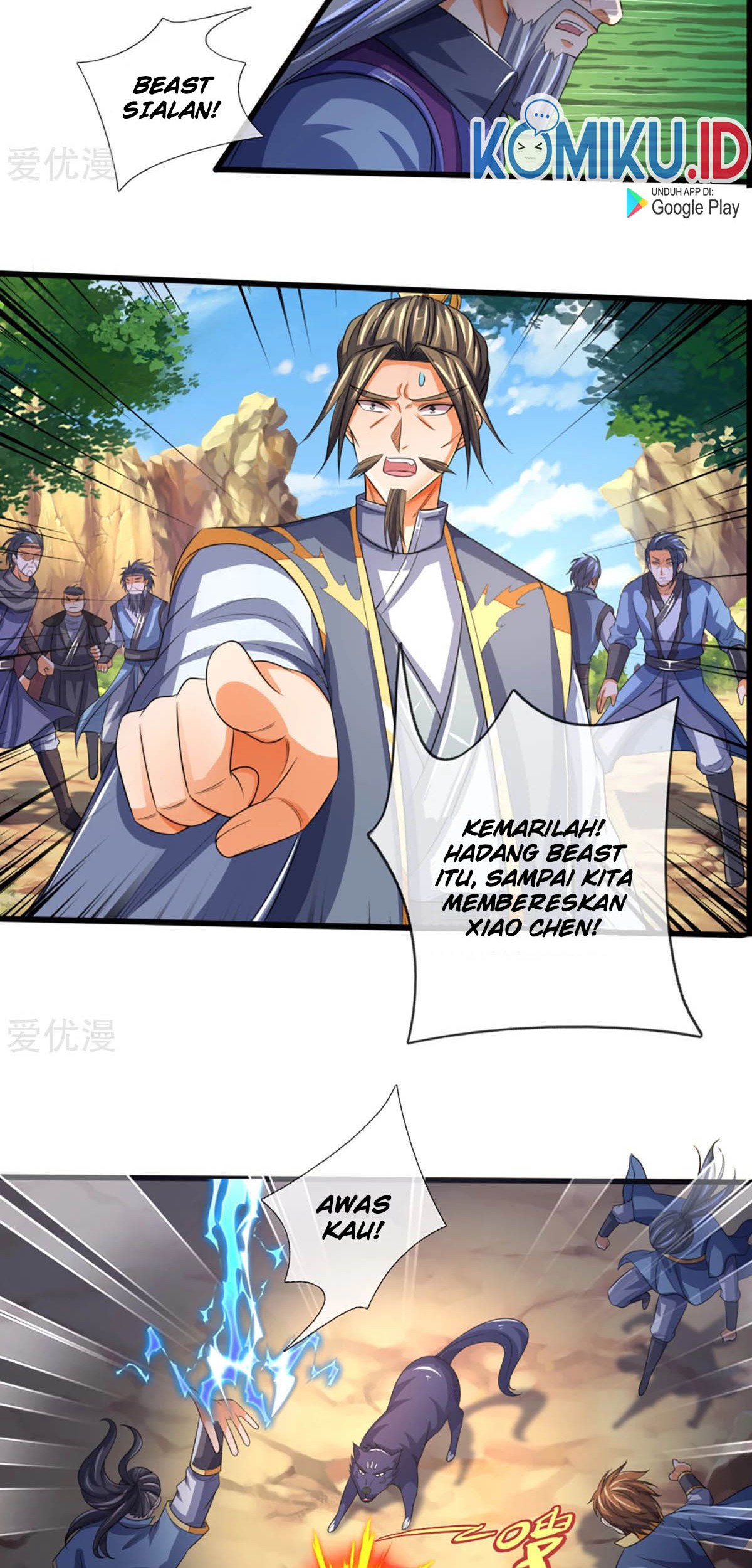 Shenwu Tianzun Chapter 306 Gambar 6