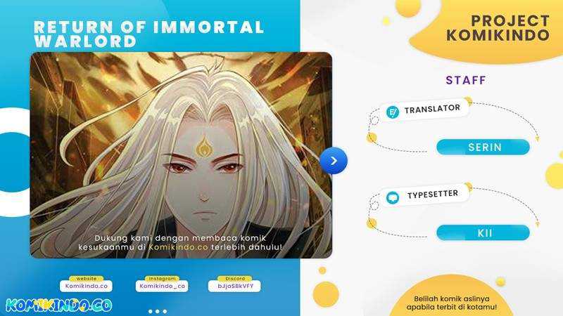 Baca Komik Return of Immortal Warlord Chapter 06 Gambar 1