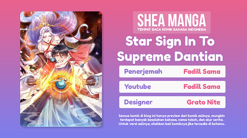 Star Sign In To Supreme Dantian Chapter 42 1