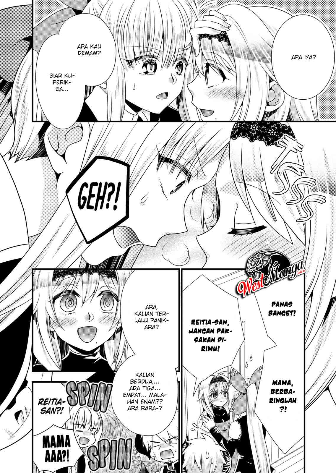 Maou desu Onna Yuusha no Hahaoya to Saikon Shita no de Onna Yuusha ga Giri no Musume ni Narimashita Chapter 46 Gambar 8