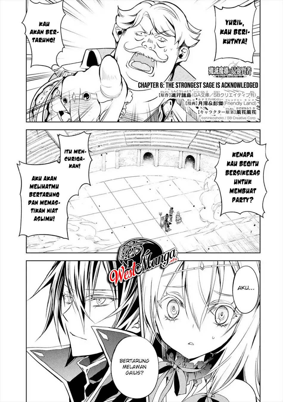 Baca Manga Senmetsumadou no Saikyou Kenja: Musai no Kenja, Madou wo Kiwame Saikyou e Itaru Chapter 6.1 Gambar 2