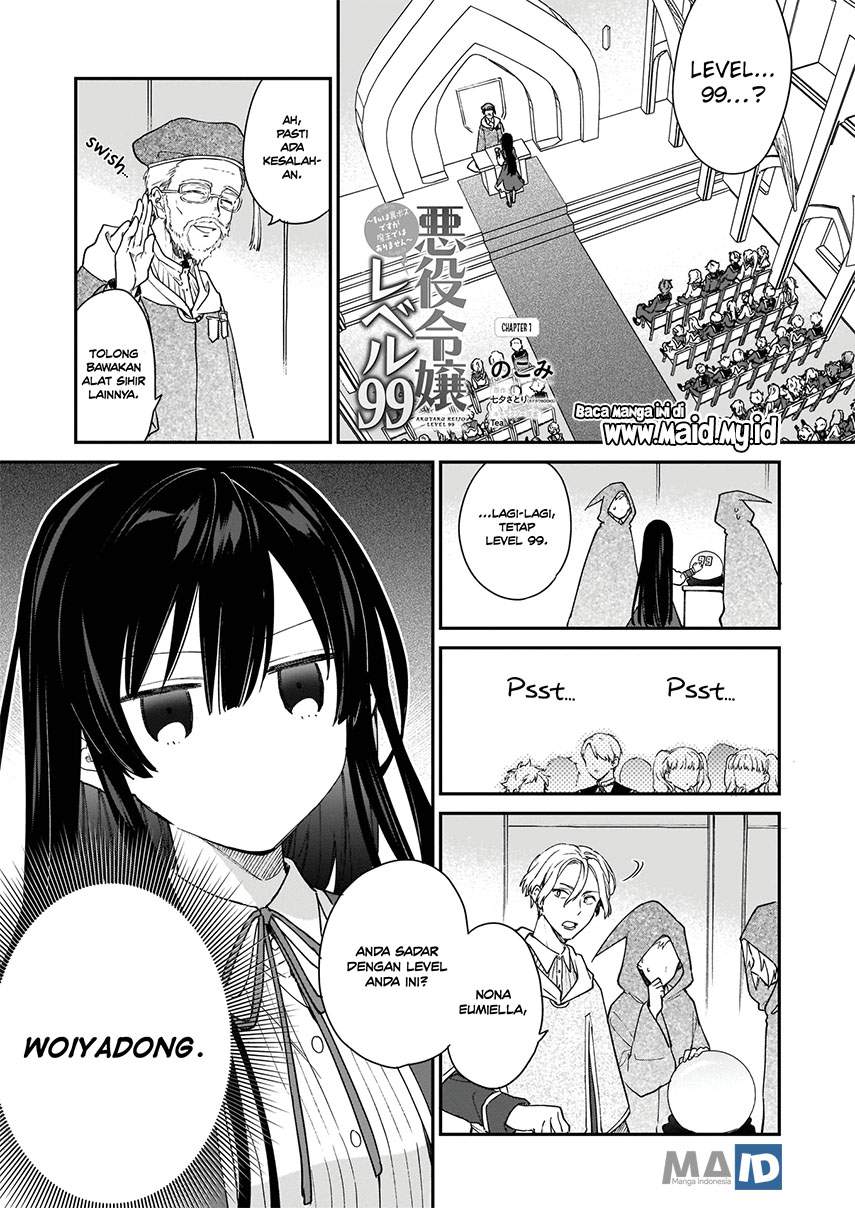 Akuyaku Reijou Reberu 99 ~Watashi wa UraBOSU desuga Maou de wa arimasen~ Chapter 1 Gambar 5
