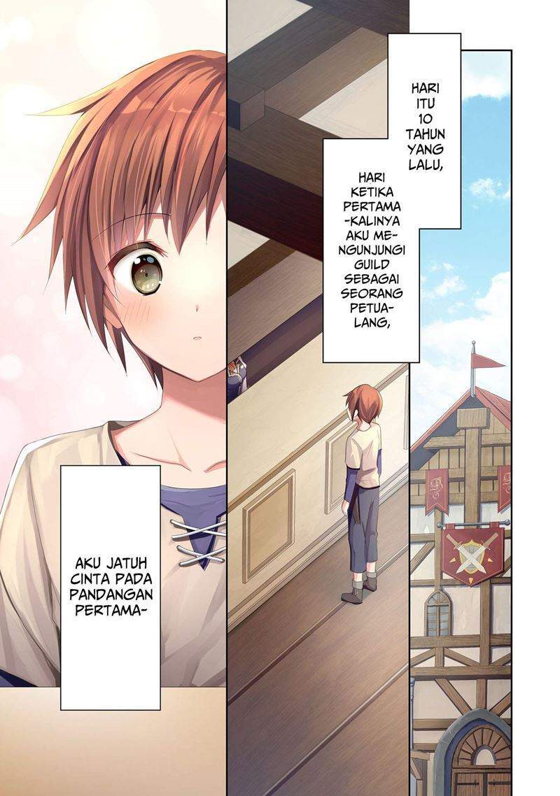 Baca Uketsukejo ni Kokuhaku Shitakute Girudo ni Kayoitsumetara Eiyu ni Natteta Chapter 1 Gambar 2