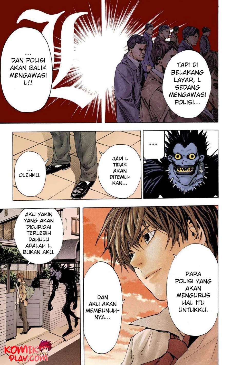 Death Note (Berwarna) Chapter 4 Gambar 11