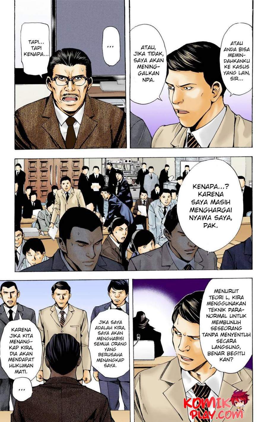 Death Note (Berwarna) Chapter 4 Gambar 13