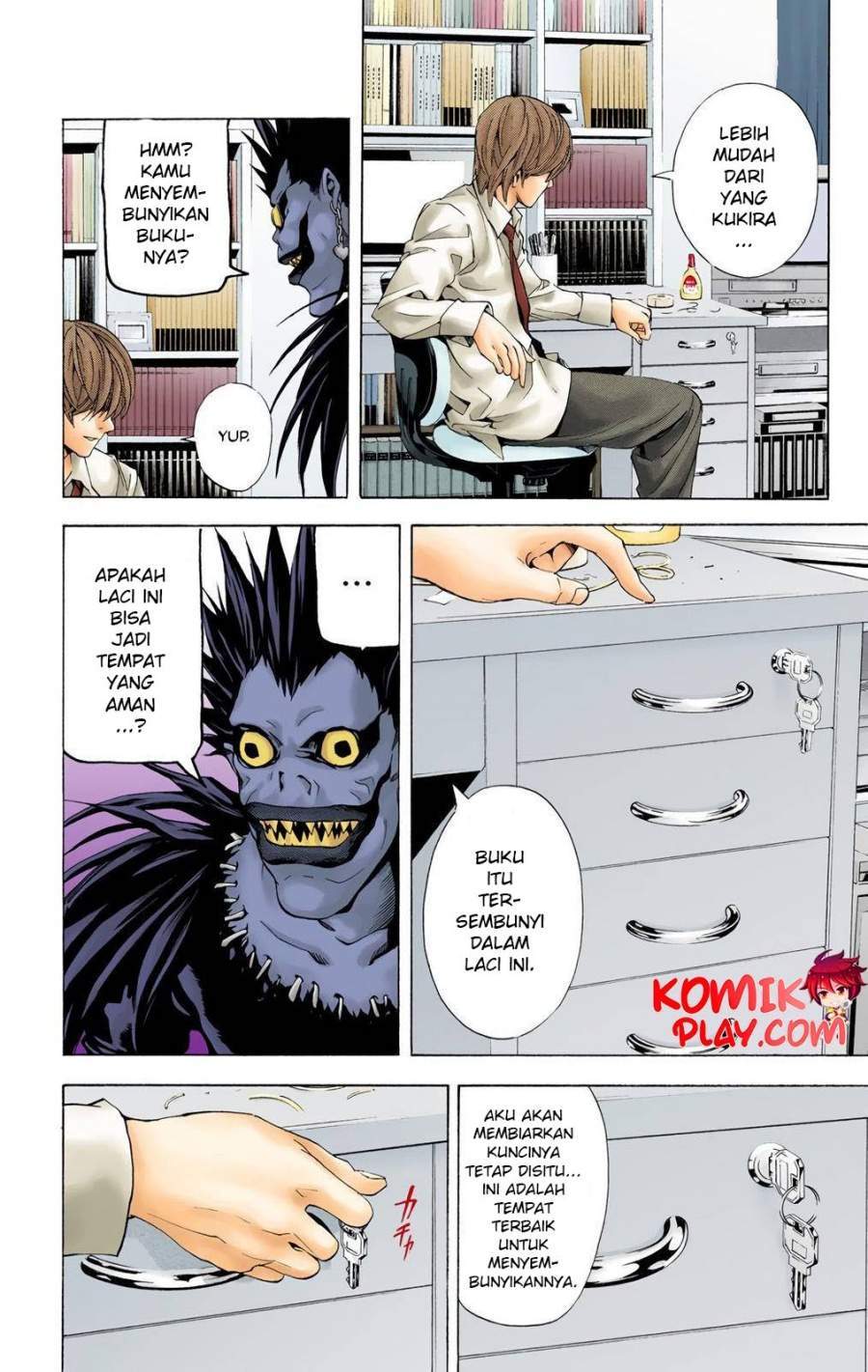 Death Note (Berwarna) Chapter 4 Gambar 16