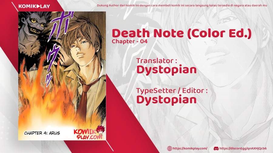Baca Death Note (Berwarna) Chapter 4 Gambar 2