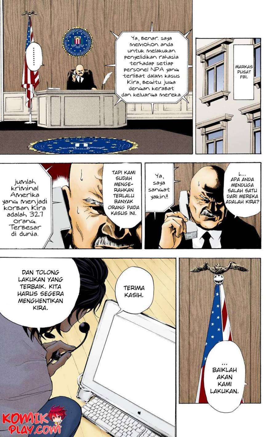 Death Note (Berwarna) Chapter 4 Gambar 21